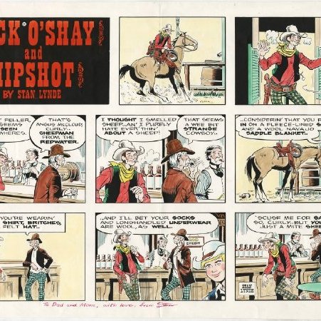 Rick O'Shay & HipShot Comic Strip, 2012.34.210