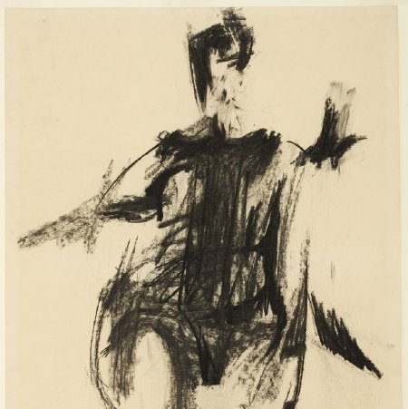 Painting, Seated Figure (Drawing No. 2), X1968.07.14