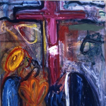 Painting, Crucifixion, X1974.04.09