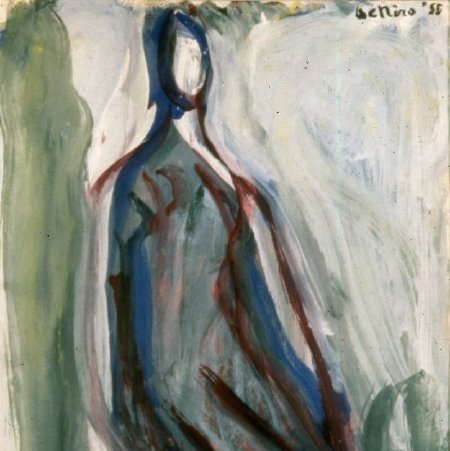 Painting, Small Single Bather, X1966.04.01