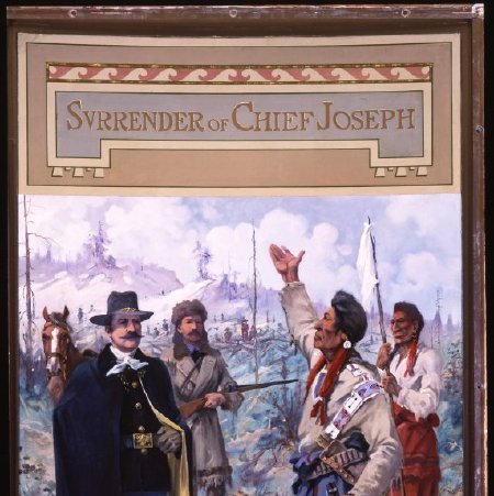 Mural Painting, Surrender of Chief Joseph, X1912.07.04