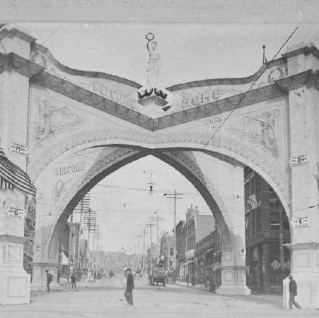Ornate Archway, Courtesy of Paxson Family Heirs