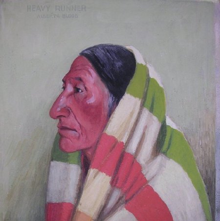 Painting, Heavy Runner, Alberta Blood, 2006.89.03