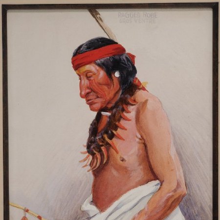 Painting, Ragged Robe, Gros Ventre, 2016.71.29 (front)