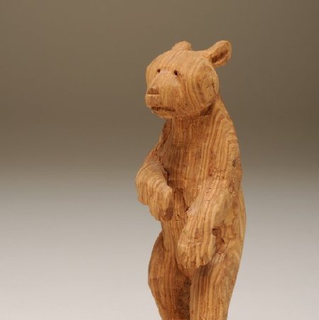 Carving, Standing Bear Cub, 1998.111.03