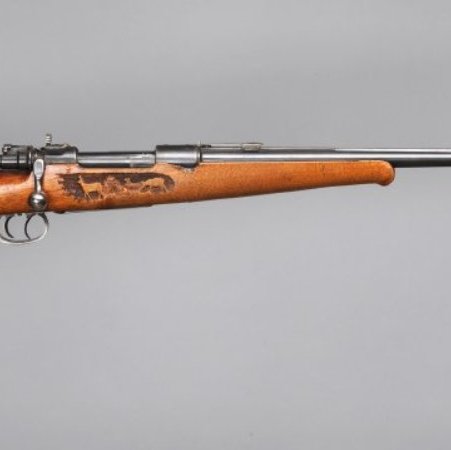 Rifle, Mauser action, 1997.70.01