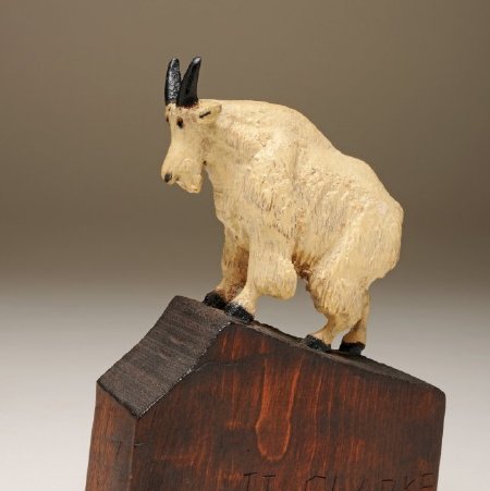 Carving, Mountain Goat, X1975.24.79