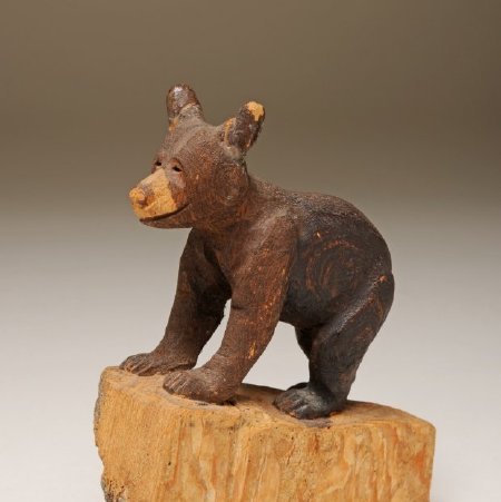 Carving, Bear Cub, 1984.104.02