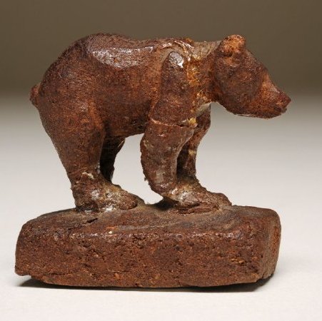 Carving, Miniature Bear, X1975.24.77