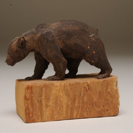 Carving, Untitled (Walking Bear), 2003.23.01
