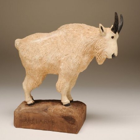 Carving, Mountain Goat, 1977.33.01